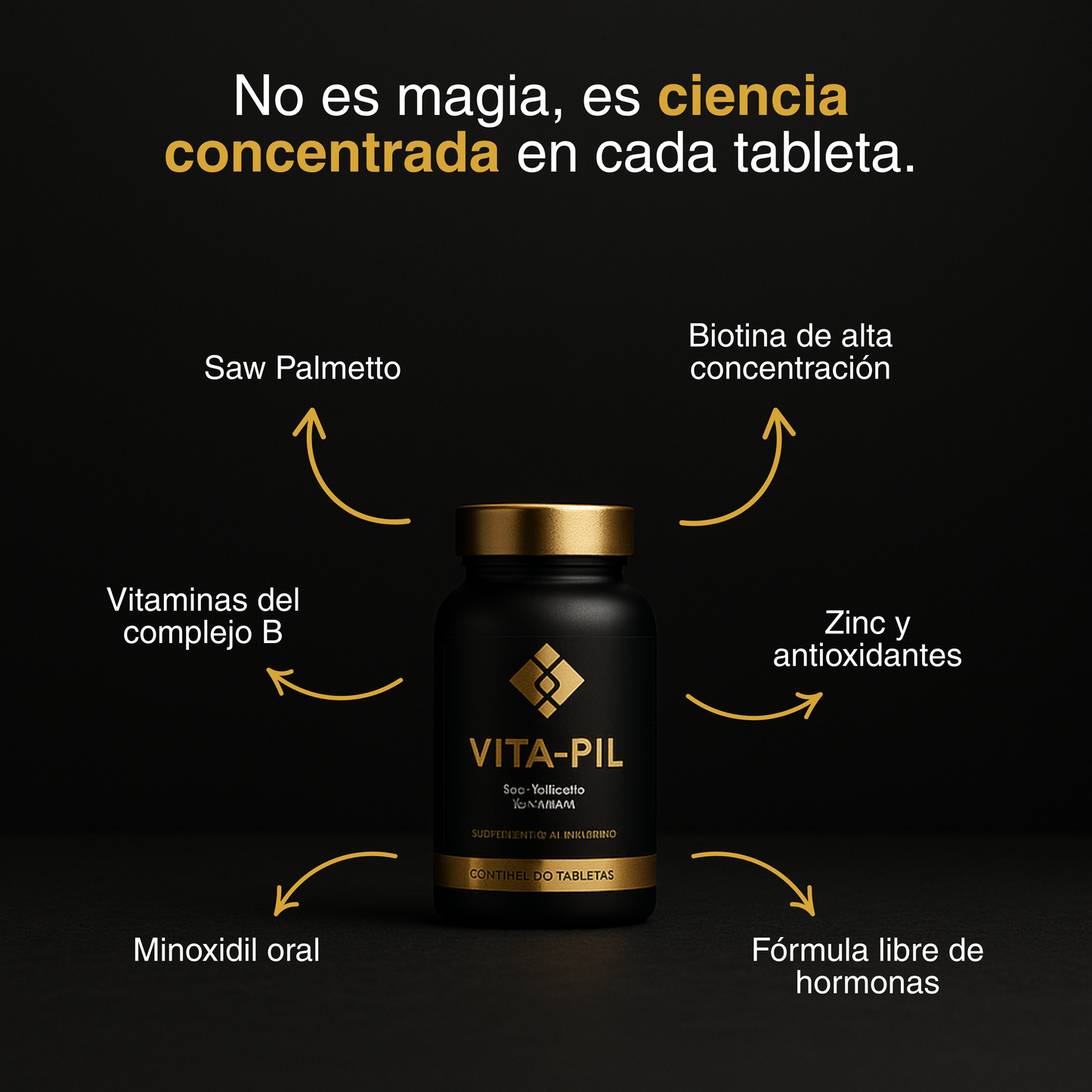 Vita-Pil - Recupera tu cabello en 90 días